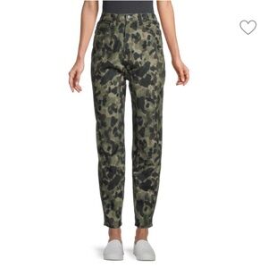 WeWoreWhat Camo Print Boyfriend Jeans